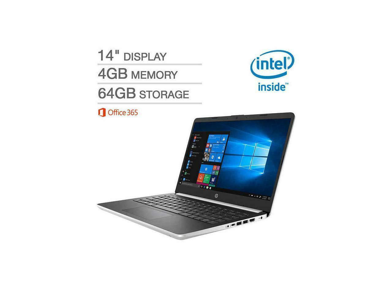 New HP 14-dq0005cl Laptop with Office 365 14