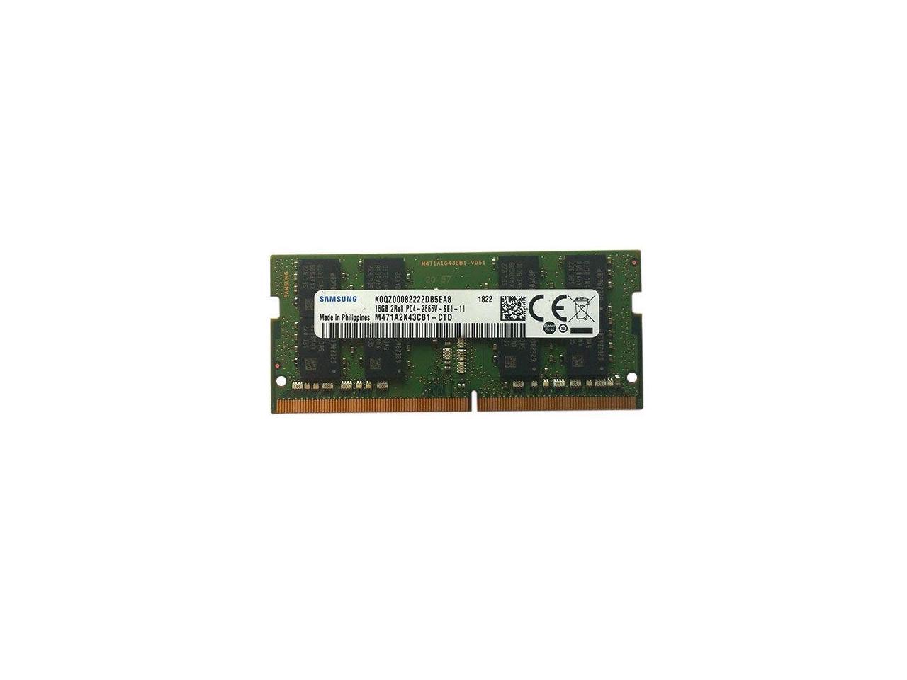 Samsung 16GB DDR4 2666 260 Pin SODIMM Memory Module M471A2K43CB1-CTD