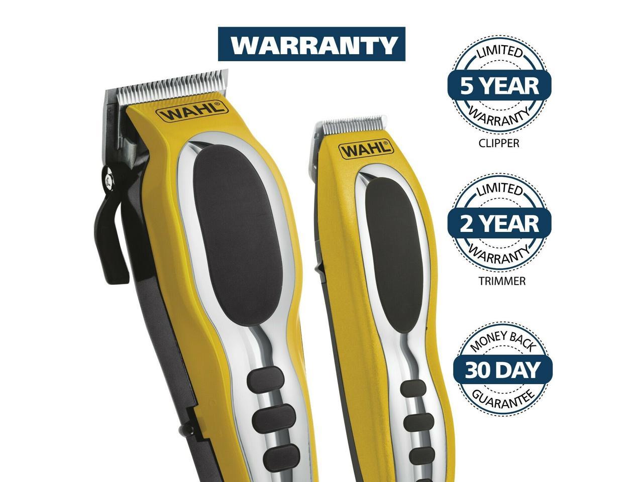 wahl complete haircutting kit yellow