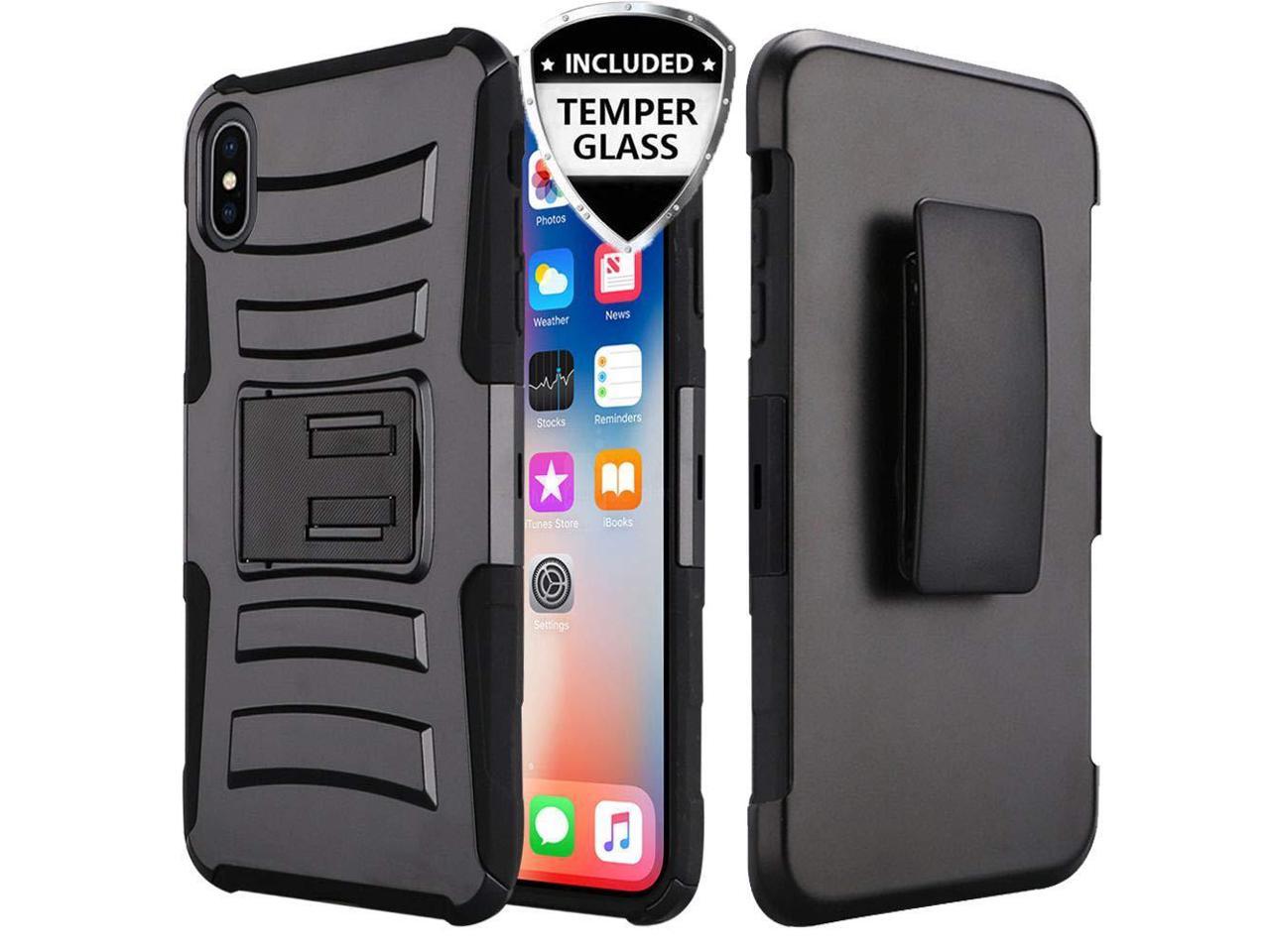 iphone xs max case with belt clip