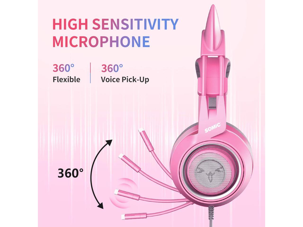 pink xbox mic