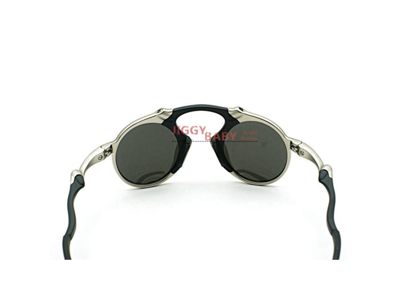 Polarized Cycling Sport Iridium Round Sunglasses Madman Alloy Running Glasses 