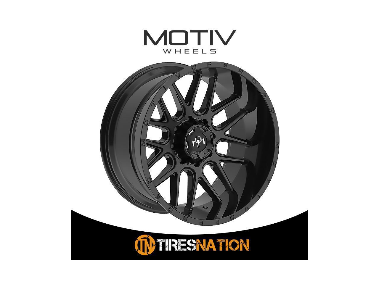 4 Motiv b Magnus x9 8x170 125 Hub 18 Offset Black Wheel Rim Newegg Com