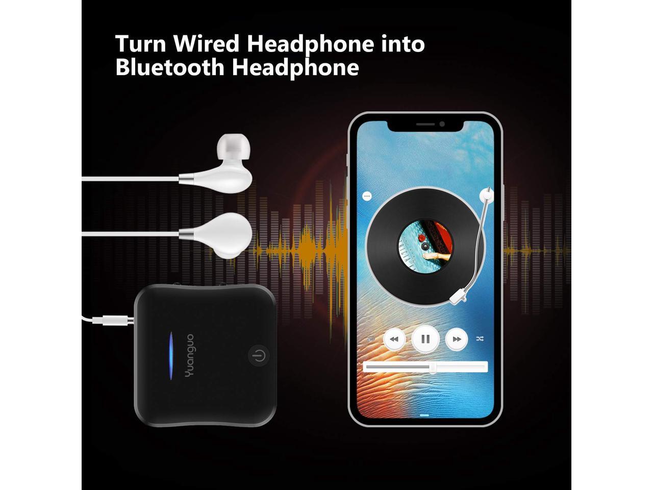 yuanguo bluetooth 5.0 transmitter and receiver