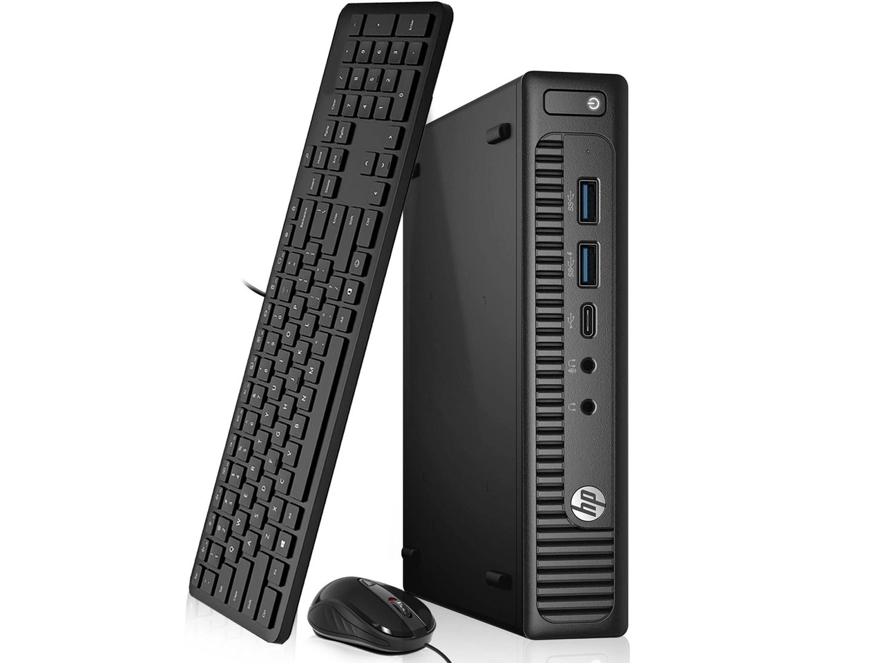 Refurbished: HP 800 G2 Tiny Desktop Computer PC, Intel Core i7-6700T upto 3.60GHz, 8GB DDR4 Ram, 1TB SSD, Keyboard & Mouse, Windows 11 Professional (Refurbished)