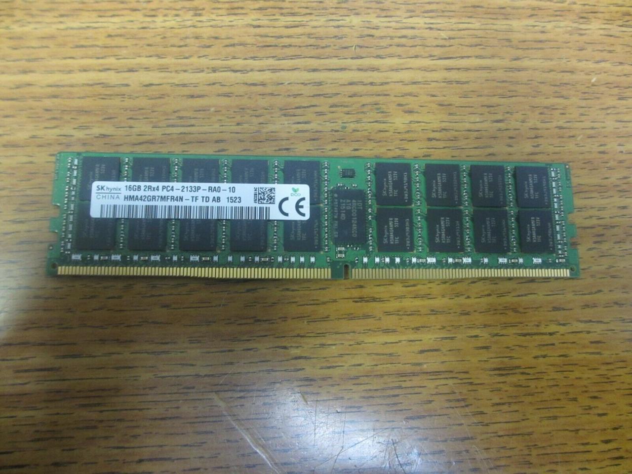 HMA42GR7MFR4N-TF HYNIX 16GB DDR4 2133 ECC REG DUAL RANK PC4-17000 SDRAM