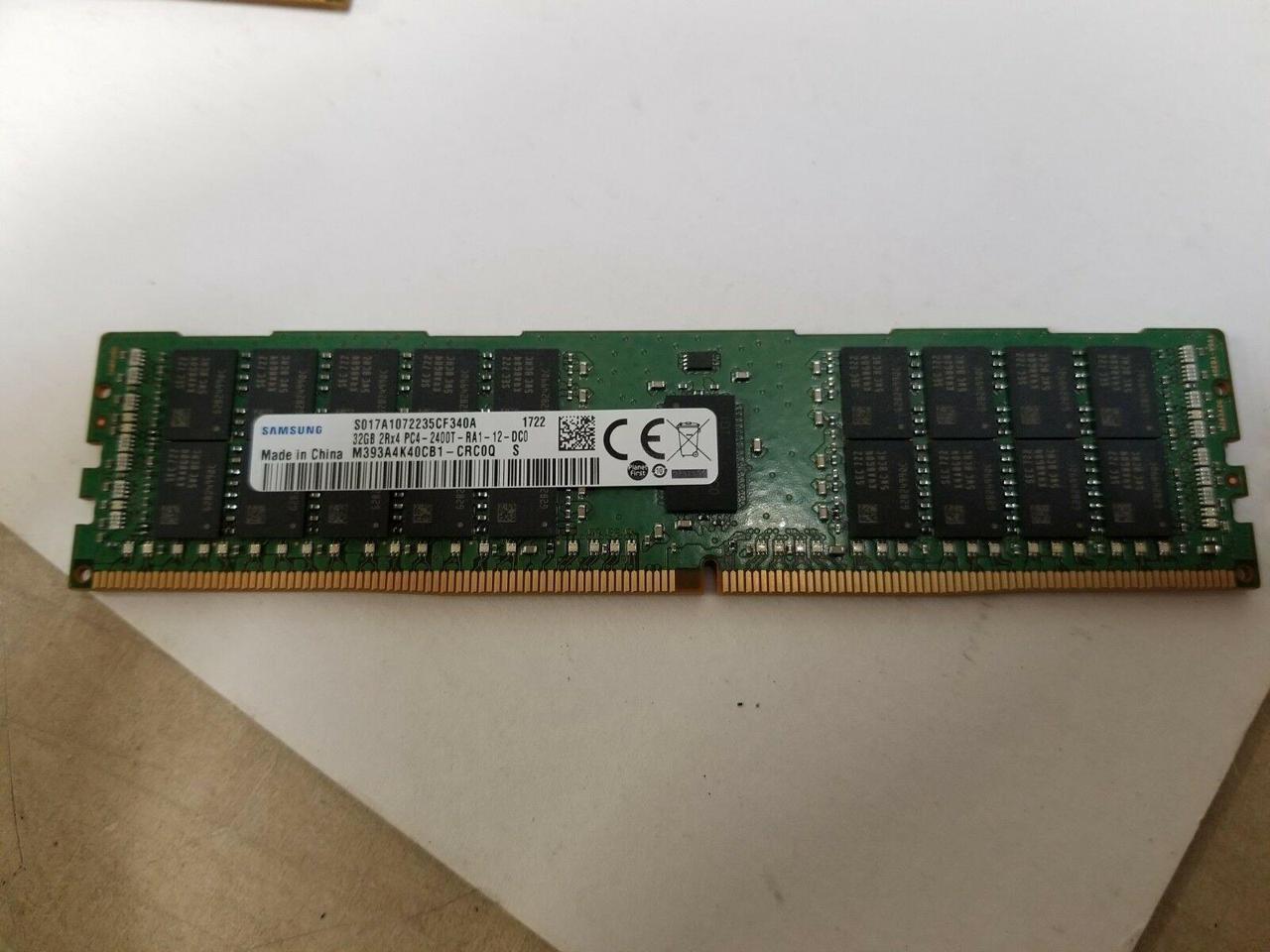 SAMSUNG RAM 32GB Replacement for Samsung M393A4K40CB1-CRC DDR4-2400 ECC  RDIMM 2Rx4