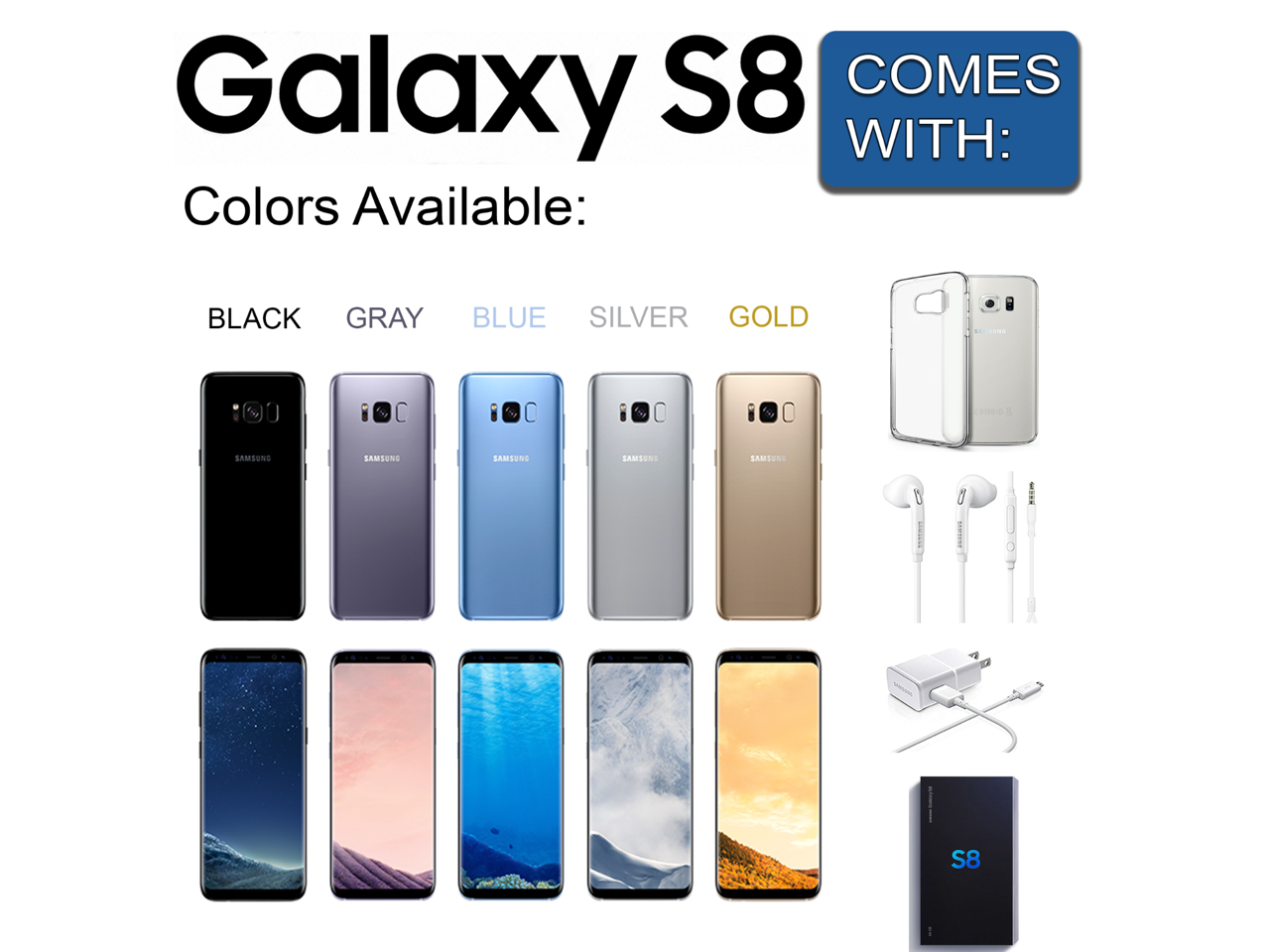 used samsung galaxy s8 unlocked