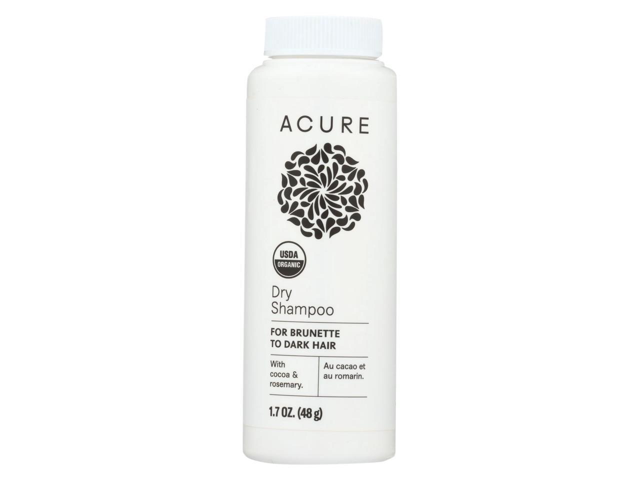 acure organics dry shampoo, to dark hair acure organics powder