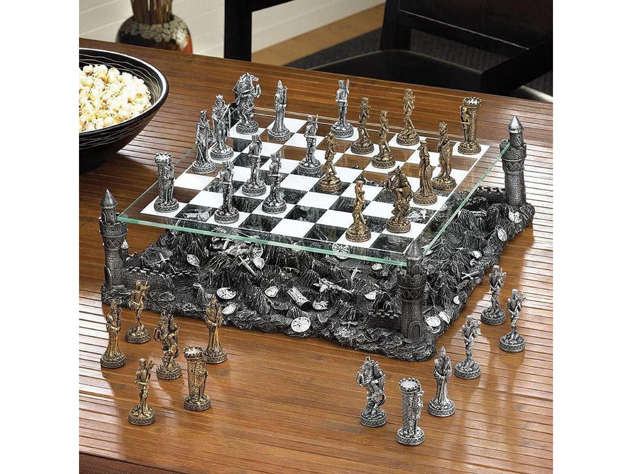 Renaissance Knight Chess Recreational Classic Strategy Game Set CHH 2127A+ 