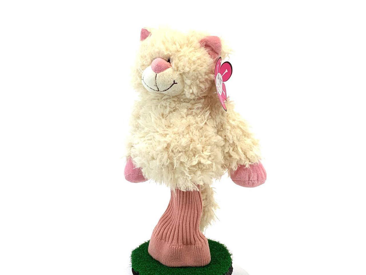 Creative Covers Clara The Cat Golf Club Head Cover, Novelty Plush Headcovers, For Woods And
