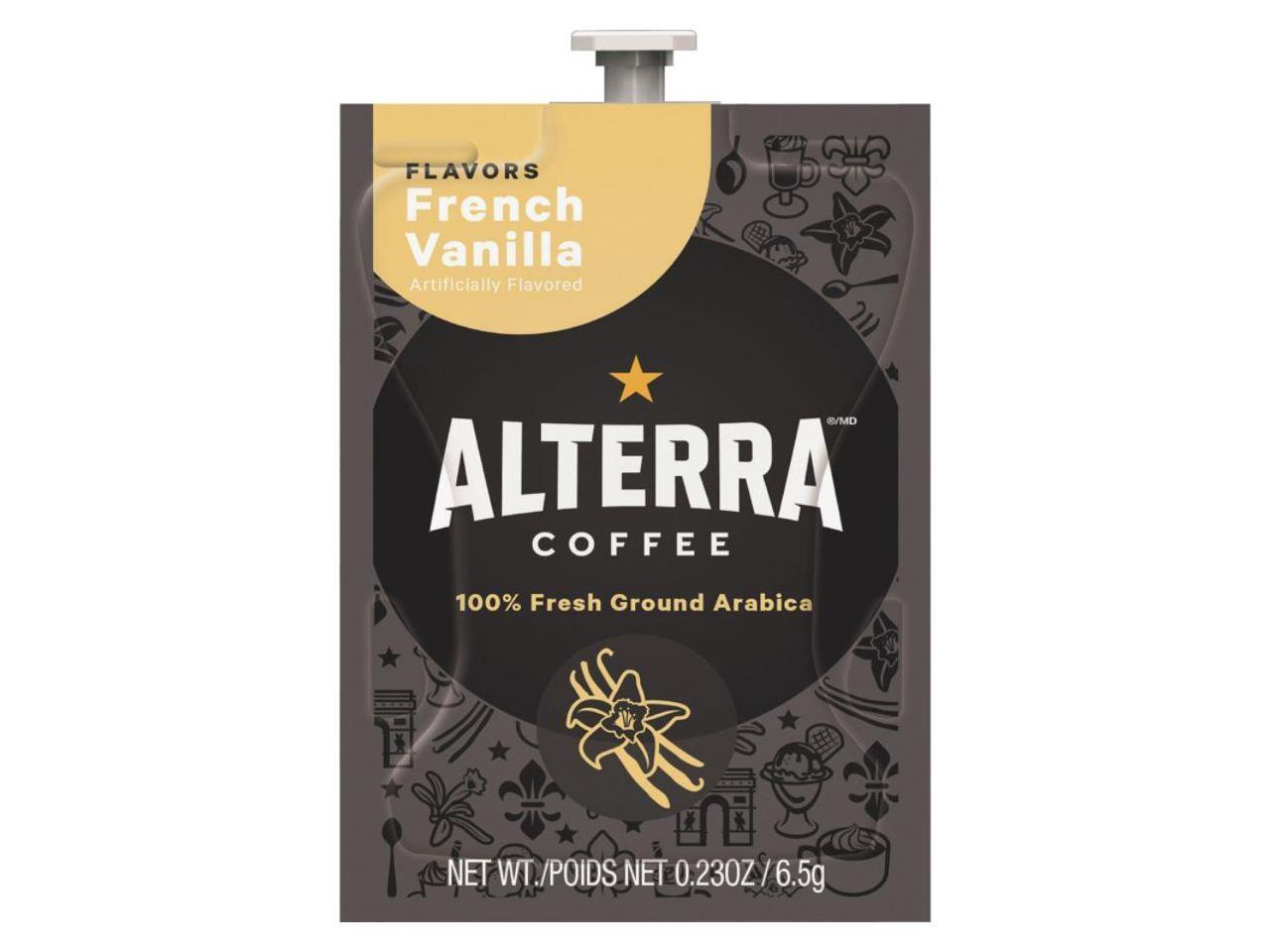FLAVIA® Coffee ALTERRA® French Vanilla, SingleServe Freshpacks, 0.23