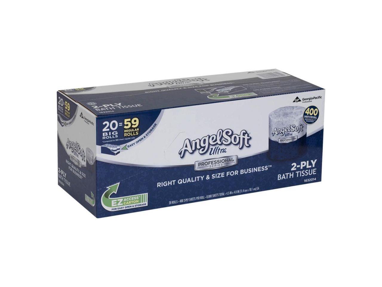 Angel Soft Ultra Professional Series® by GP PRO 2Ply Embossed Bathroom Tissue Convenience Pack