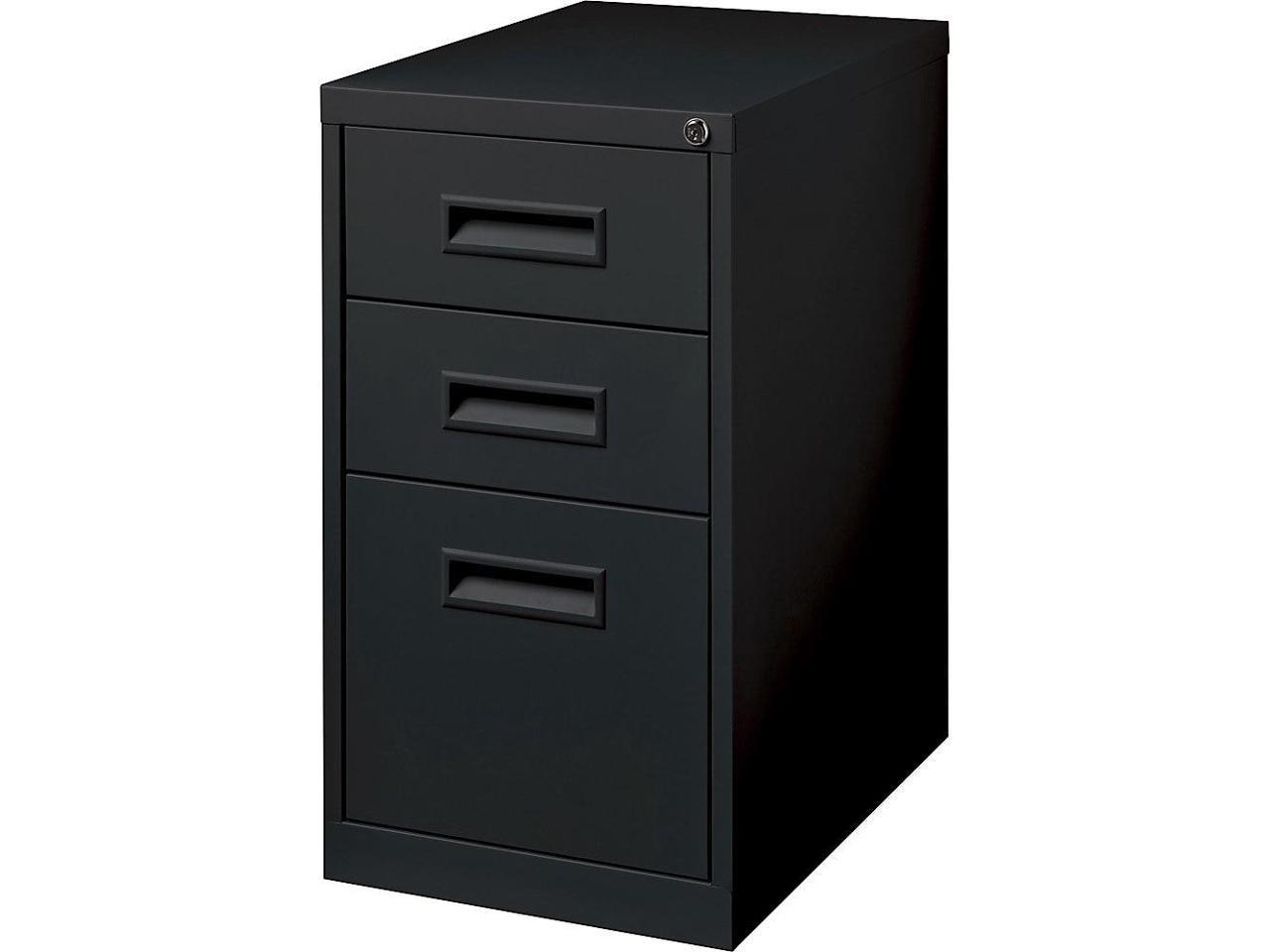 Lorell Mobile Pedestal B/B/F 15"x19"x27-3/4" Black 67745 - Newegg.com