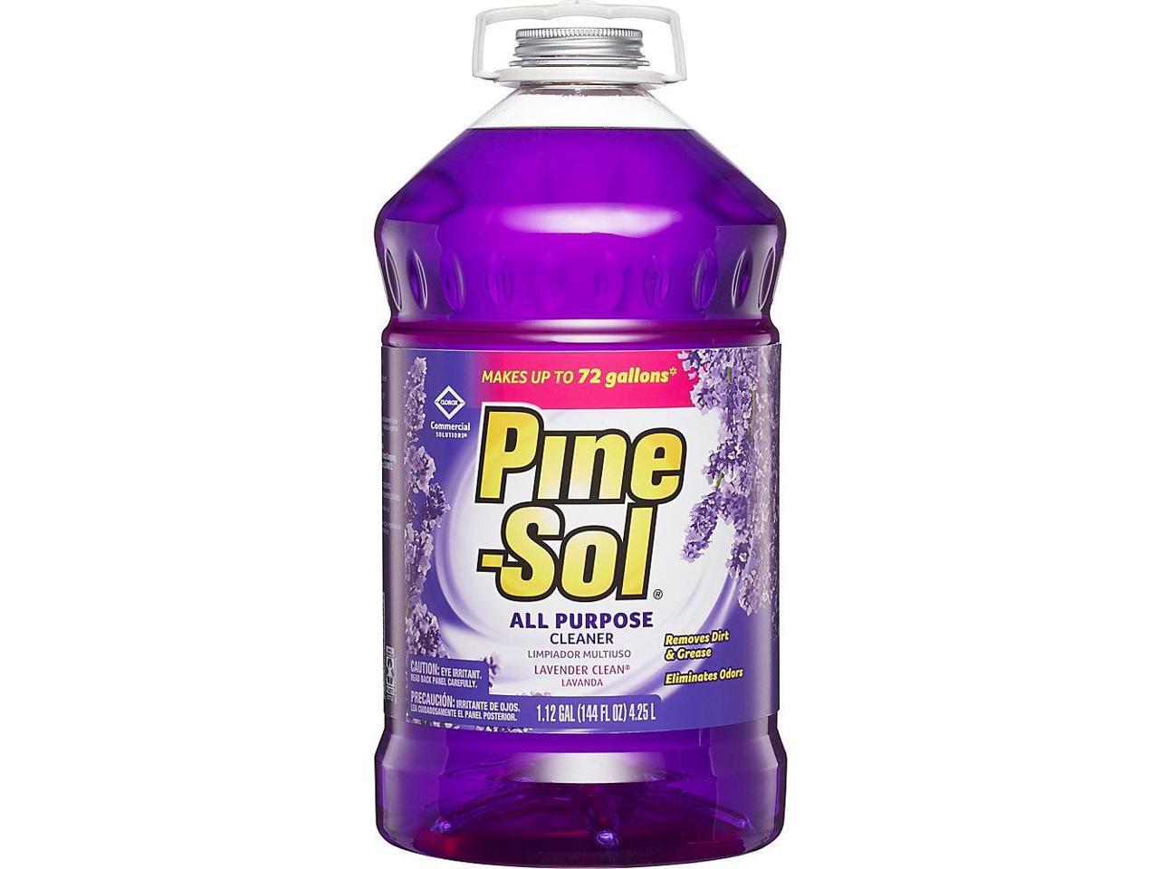 Clorox 97301EA PineSol Scented All Purpose Cleaners, Lavender Clean Bottle (144 fl. oz