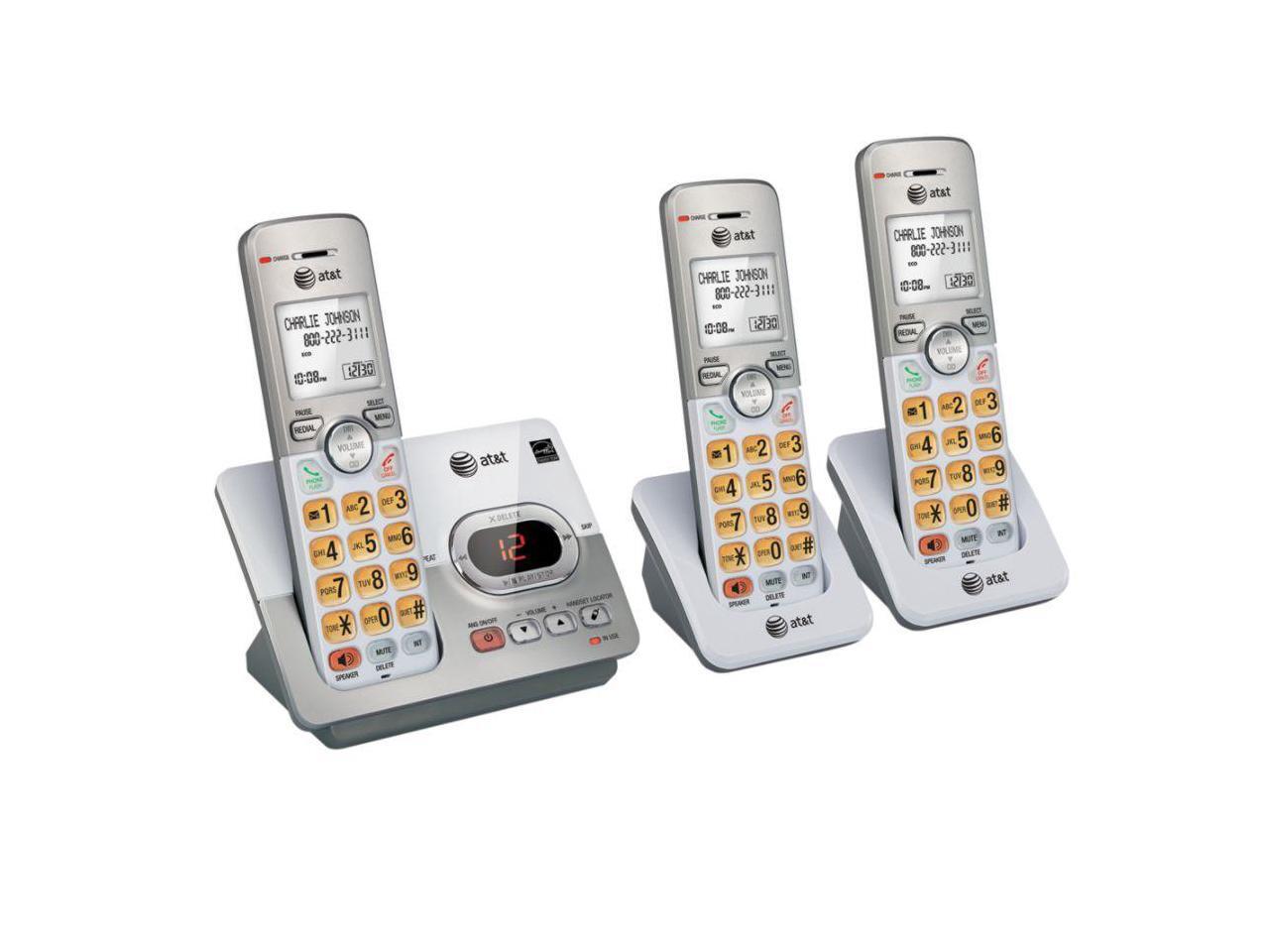 ATT EL52303 3 Handset Cordless Phone with Digital Answering System