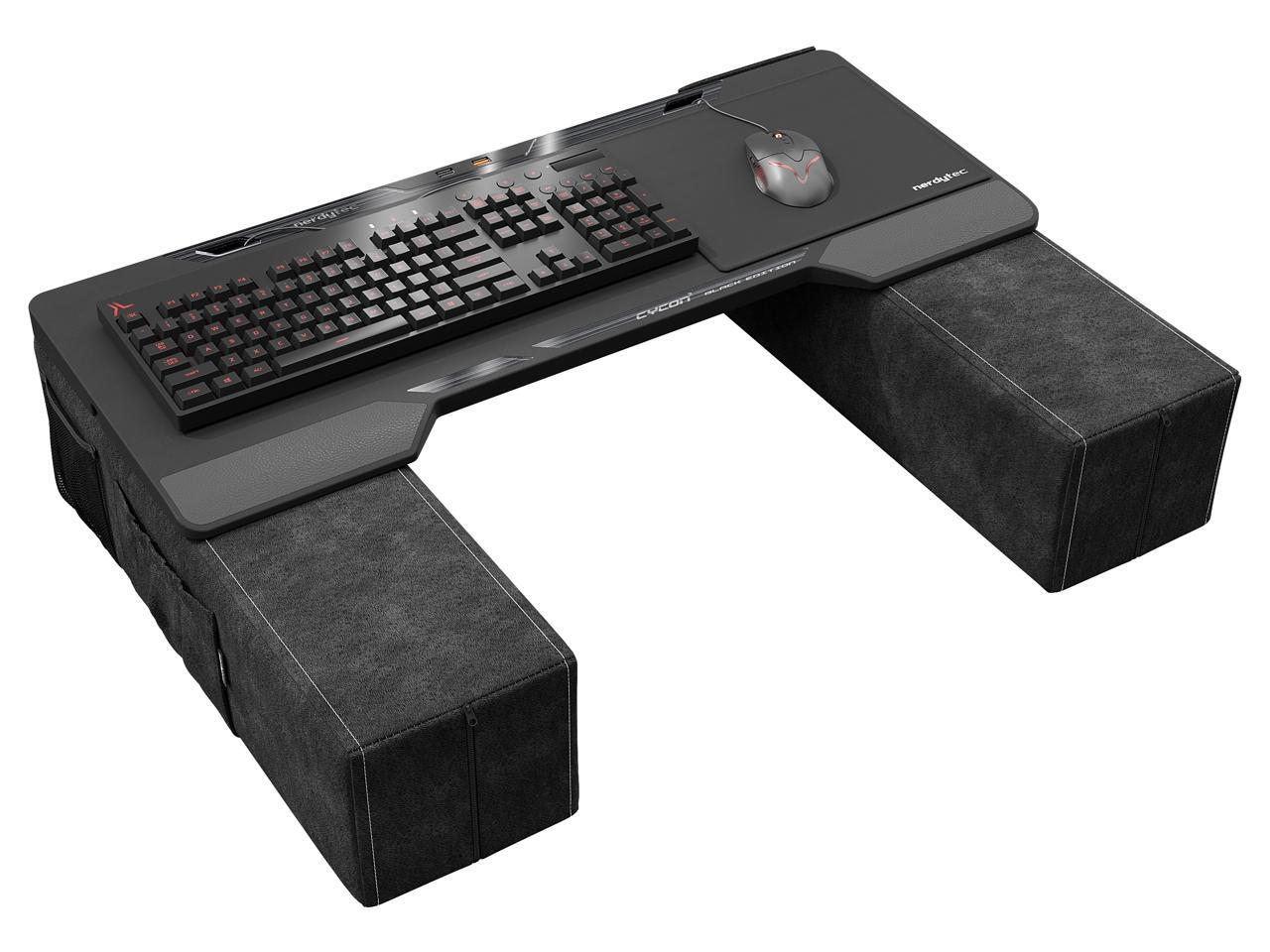 Couchmaster CYCON² New Design Fusion Grey Couch Gaming Desk for