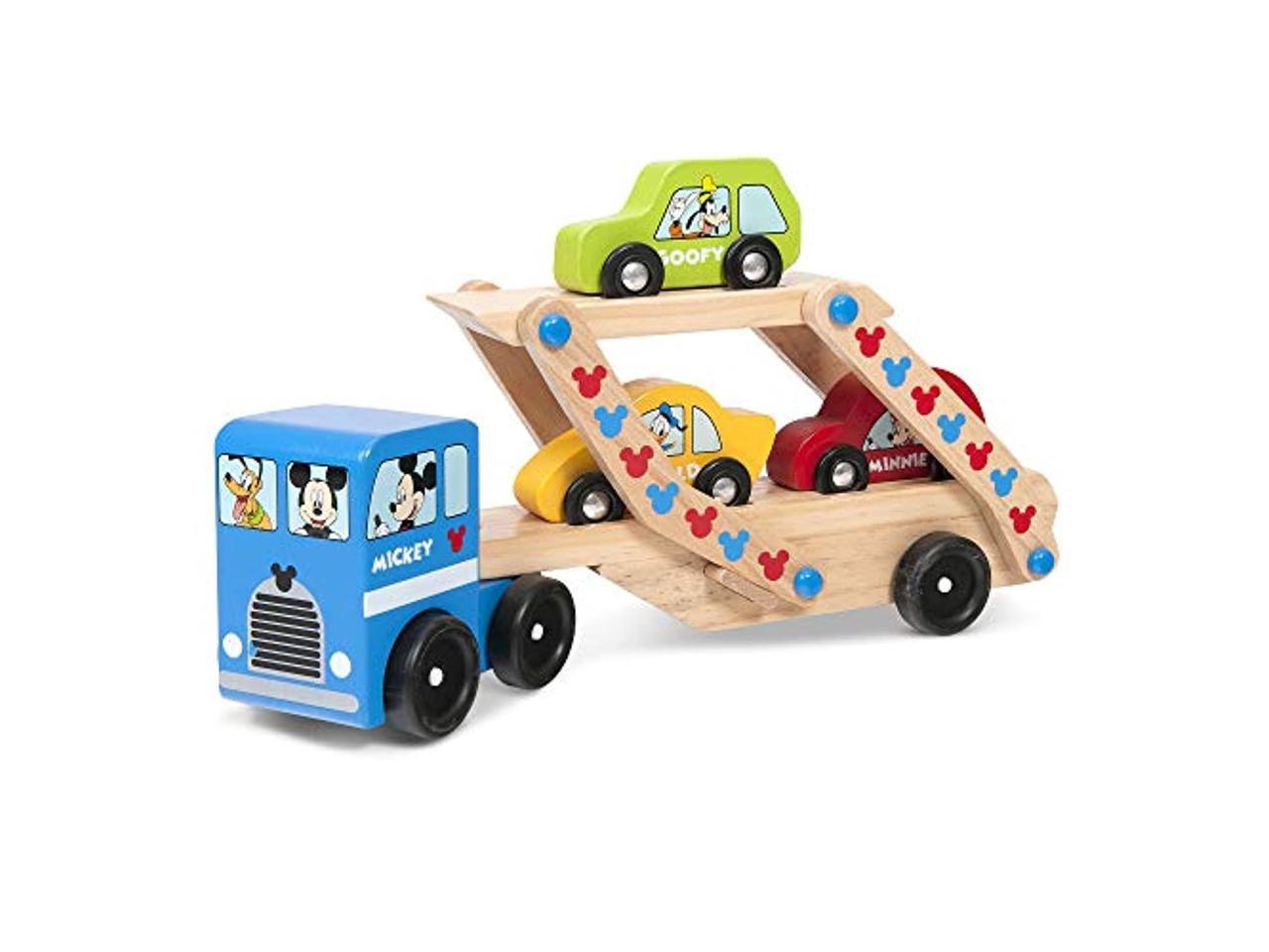 Melissa & Doug 3180 Wooden Construction Vehicles Assorted Color for sale online 