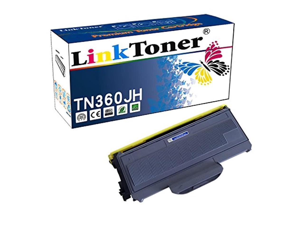 Linktoner Compatible Toner Cartridge Replacement For Brother Tn360 Bk