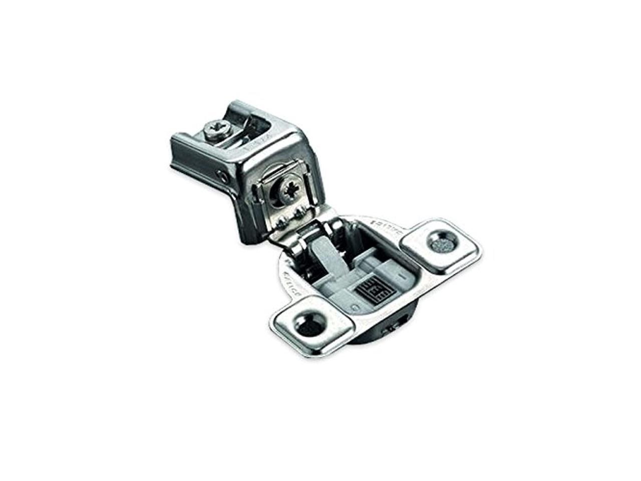 Salice Compact Soft Close 9/16" Overlay Hinge Pack of 10 Hinges with Screws 