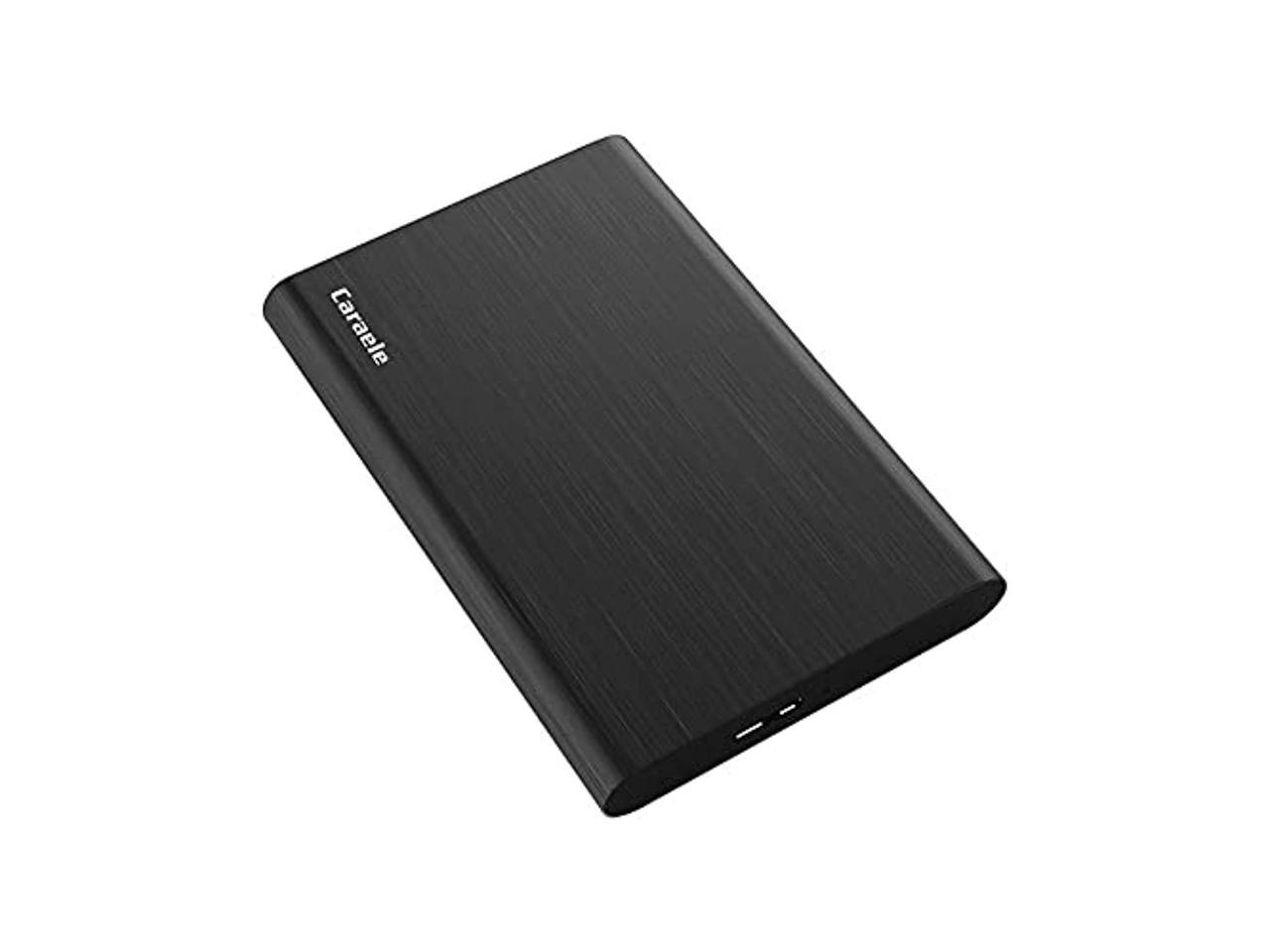 MacBook Chromebook Desktop Laptop Black Xbox 360 Caraele 500GB Ultra Slim Portable External Hard Drive USB3.0 HDD Storage Compatible for PC PS4 Xbox One 