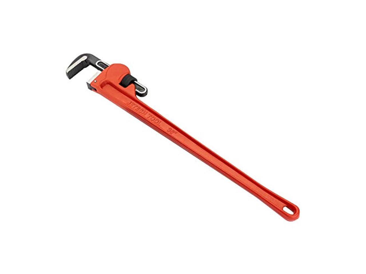 Jetech 36-inch Heavy Duty Aluminum Straight Pipe Wrench,Adjustable Plumbing 