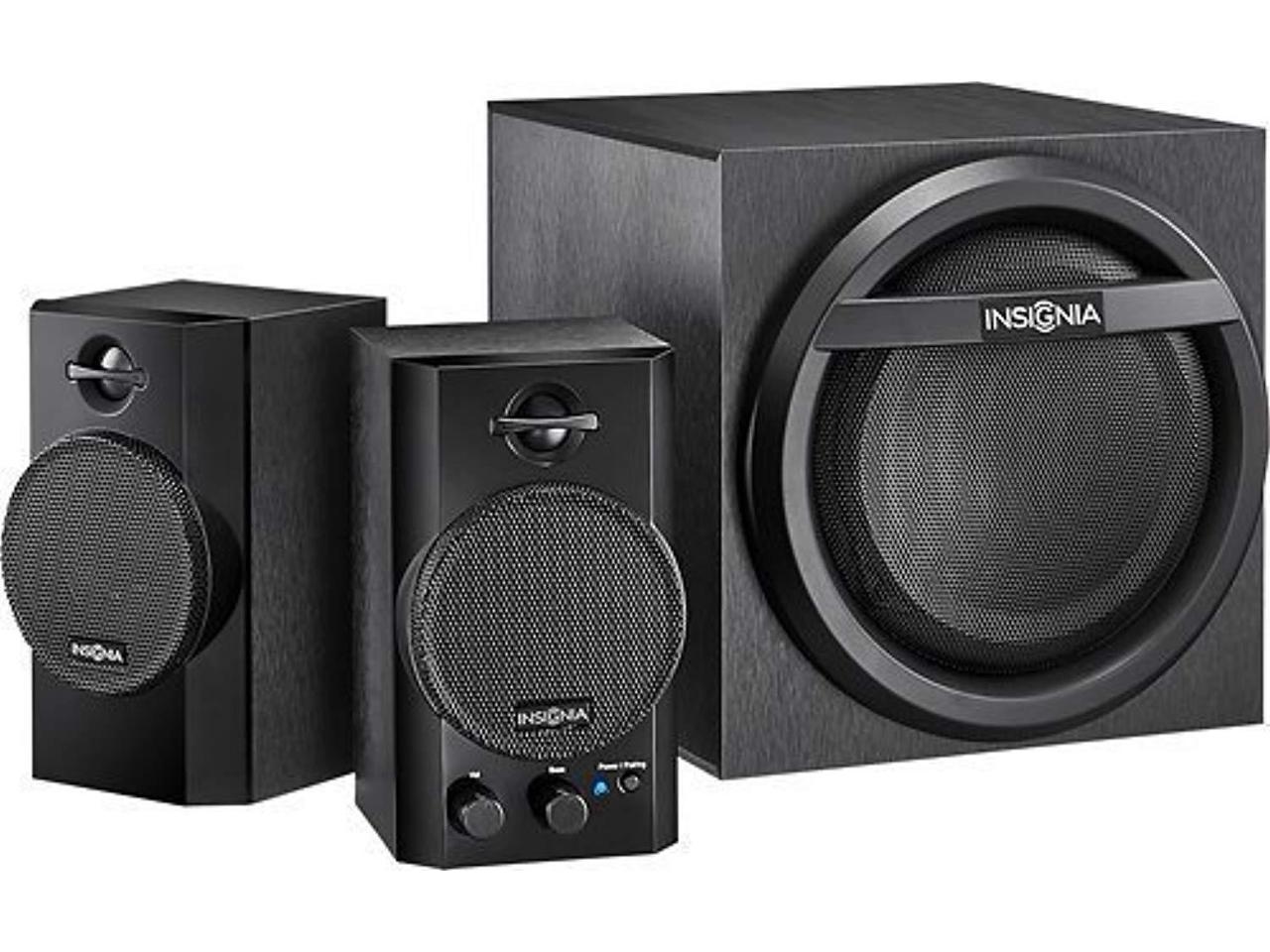 Insignia 2 1 Bluetooth Speaker With Subwoofer Nspsb4521 Newegg Com