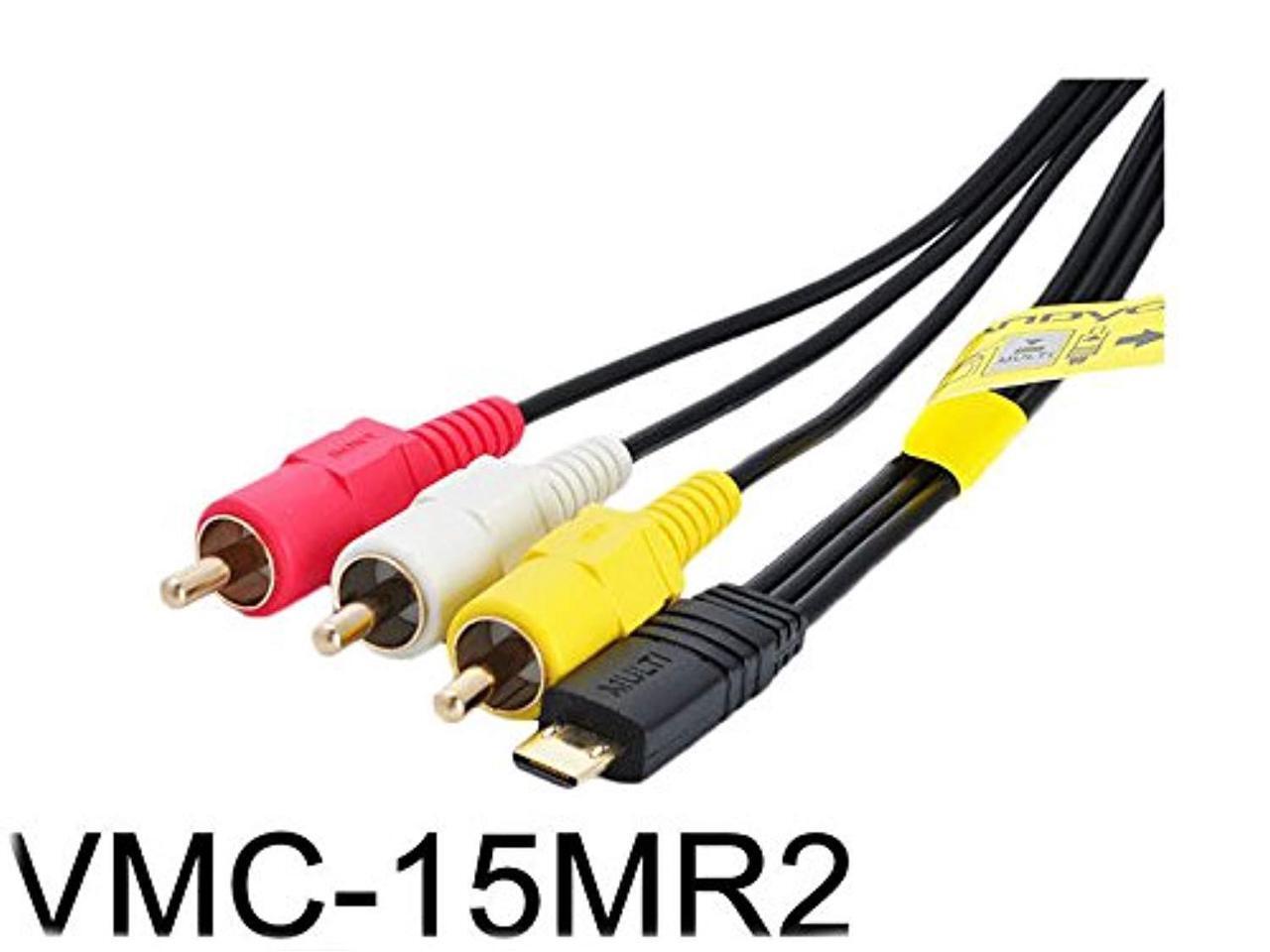 5ft Audio Video Cable for Sony VMC15MR2 Multi Terminal Port to RCA