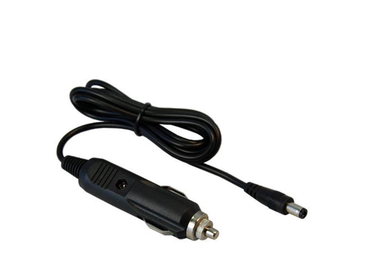 hqrp 2.1mmx 5.5mm car charger for supersonic tv, 12-volt vehicle power ...