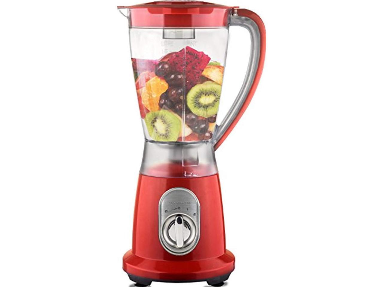 Ovente Electric Professional 50 Ounce Countertop Blender For Frozen Drinks Shakes Smoothies 400 Watt Bpa Free Juice Mixer Ice Crusher With Stainless Steel Blades Removable Top Cap Red Blh1602r Newegg Com