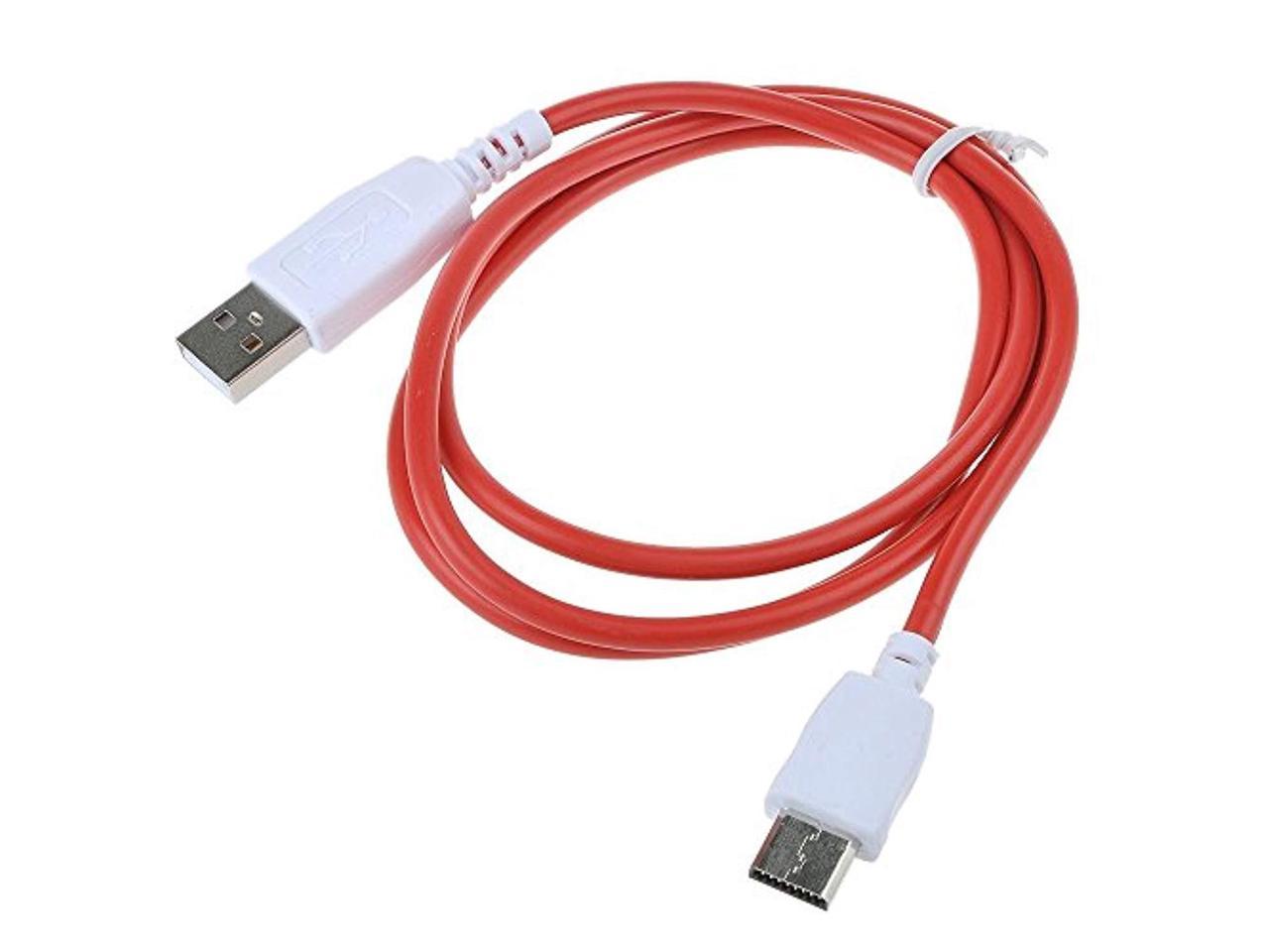 6.5ft USB Data Sync Transfer Charger Cable Cord for Nabi Jr NABIJR-NV5B Tablet 