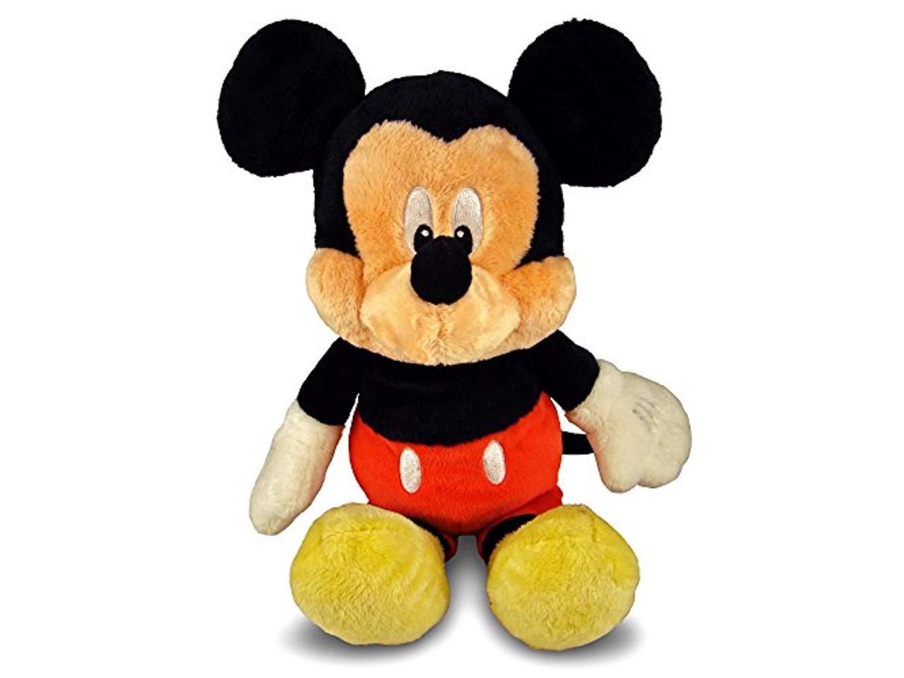 Red Disney Baby Mickey Mouse Plush Stuffed Animal Snuggler Blanket 