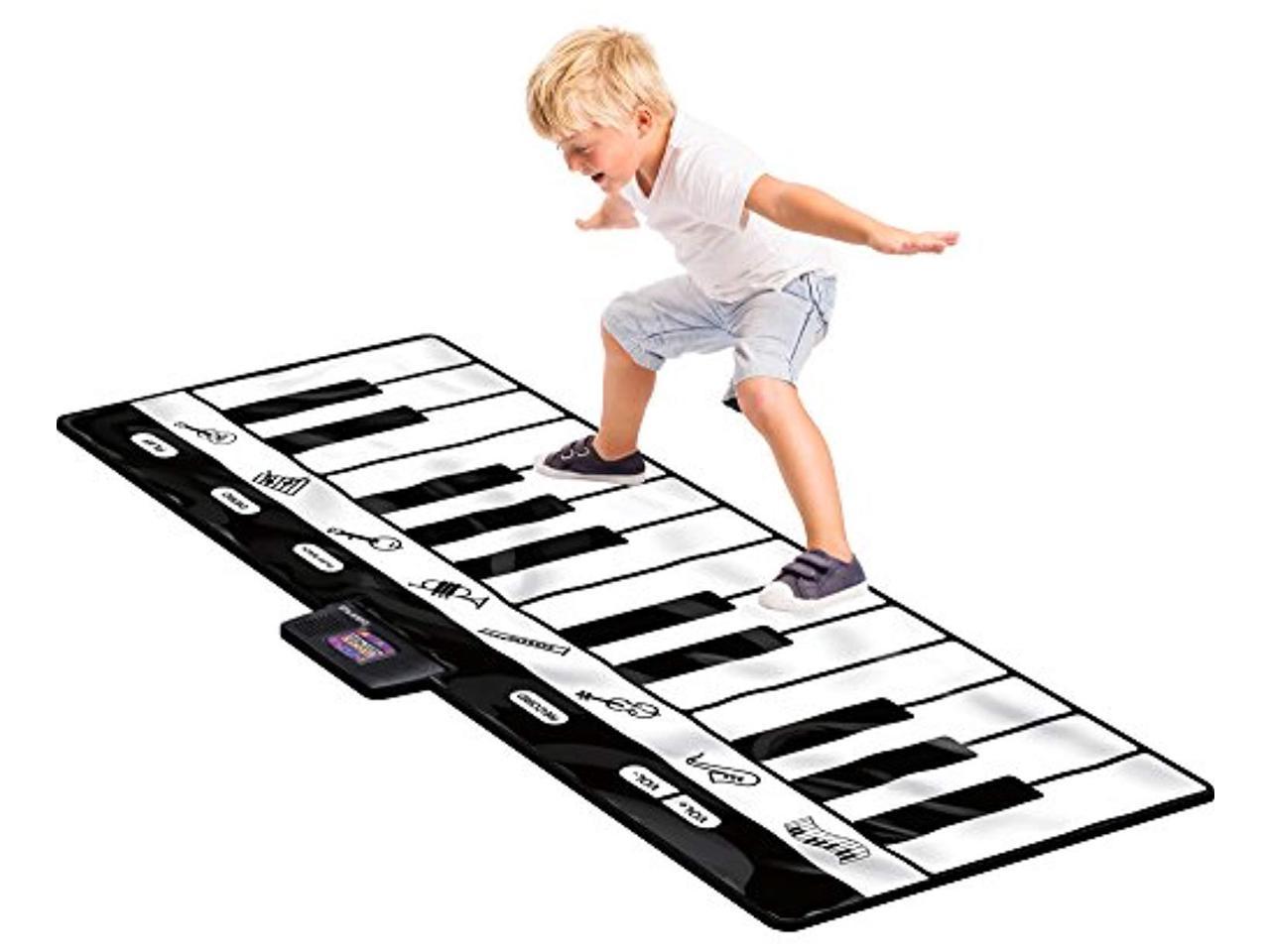 Click N Play Gigantic Keyboard Play Mat 24 Keys Piano Mat 8 Selectable Musical Instruments Play Record Playback Demo Mo Newegg Com