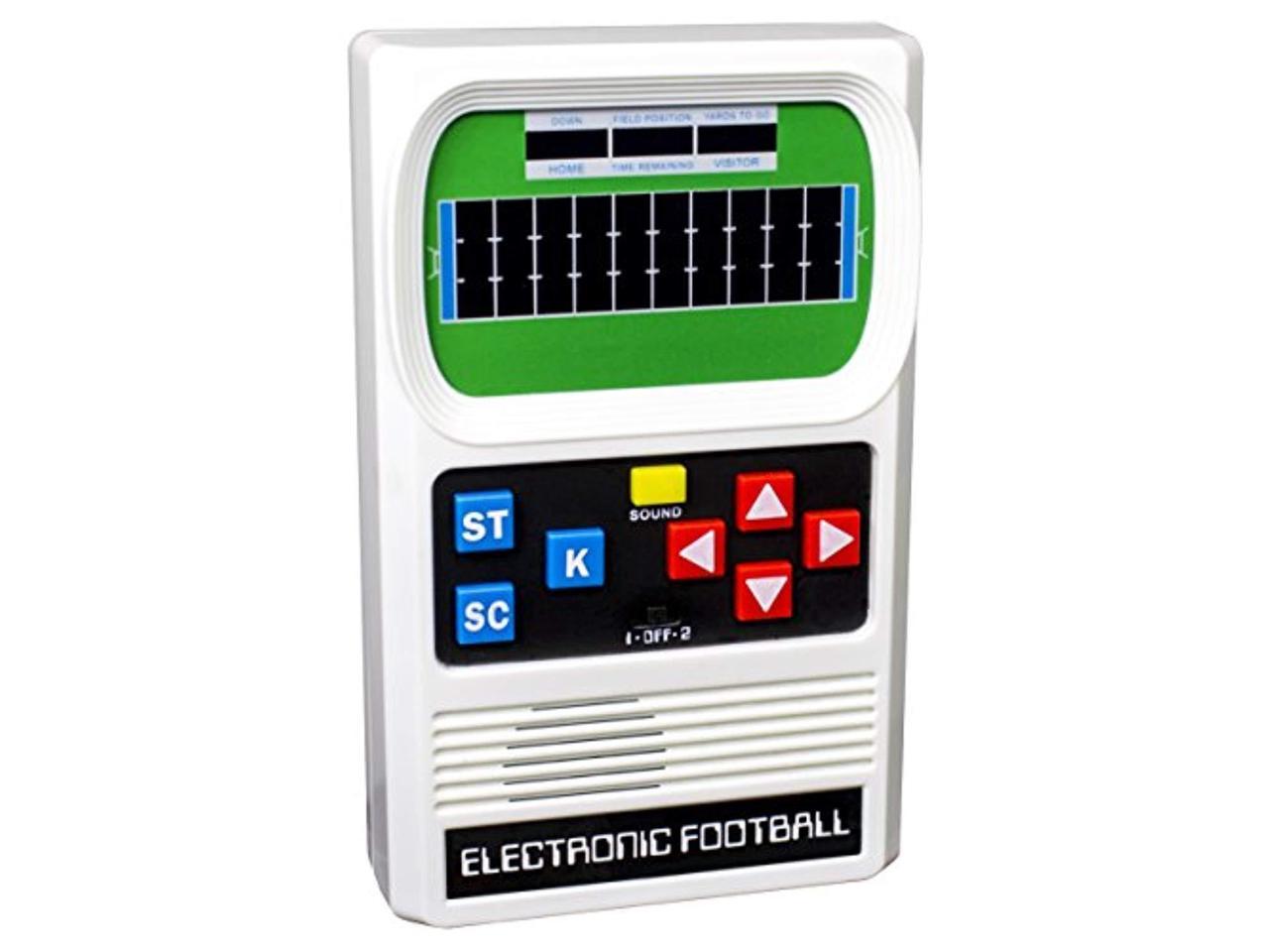 retro handheld football game