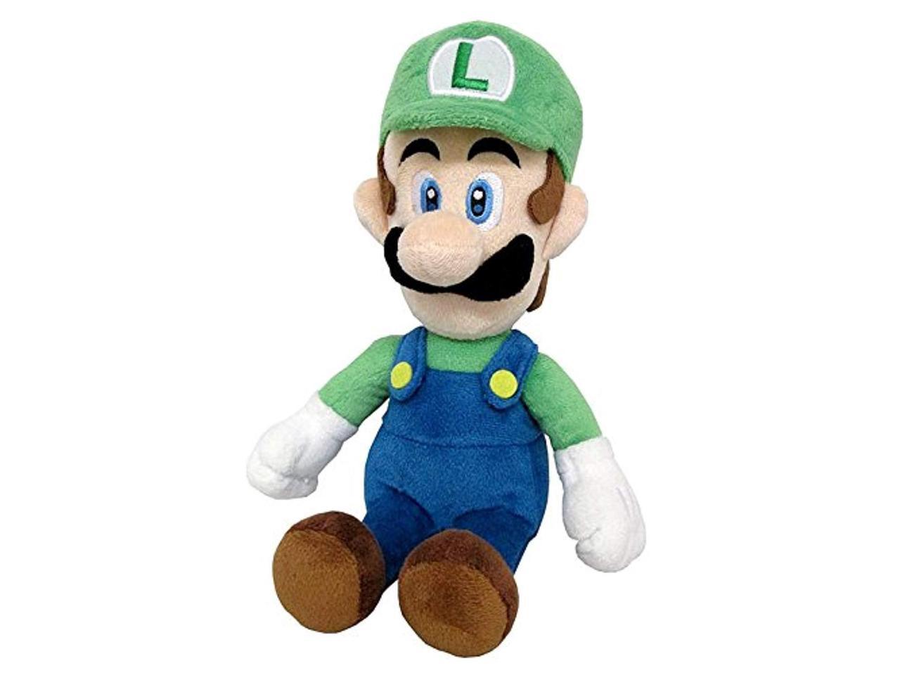 stuffed luigi doll