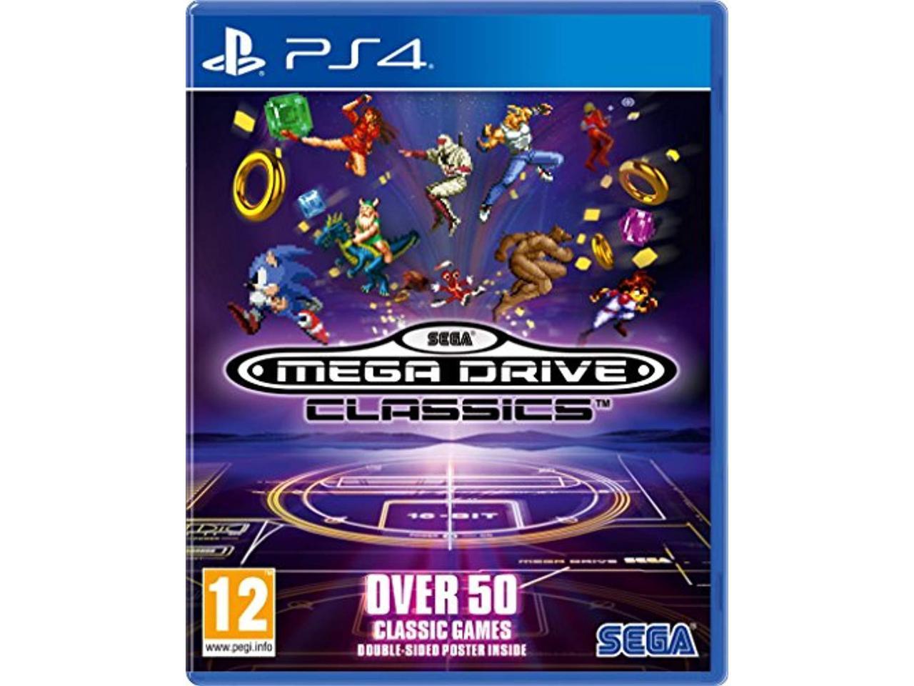 Sega mega drive classics ps4 список игр