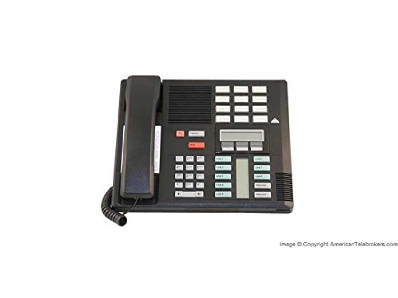Nortel Norstar Meridian M7310 Black Phone NT8B20 for sale online 