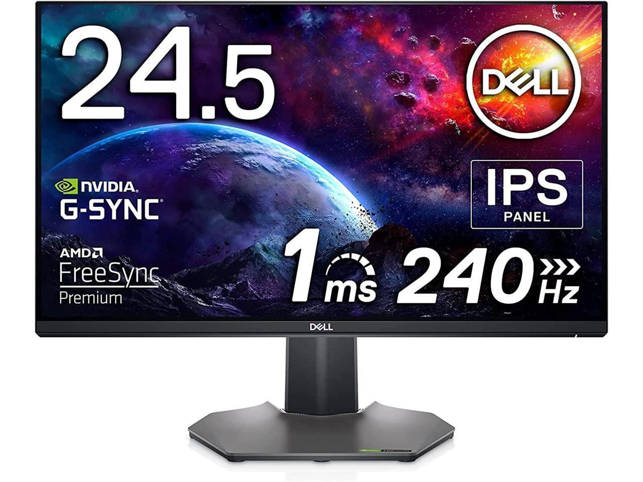 dell s2522hg24.5inch fhd (1920 x 1080) gaming monitor, 240hz refresh