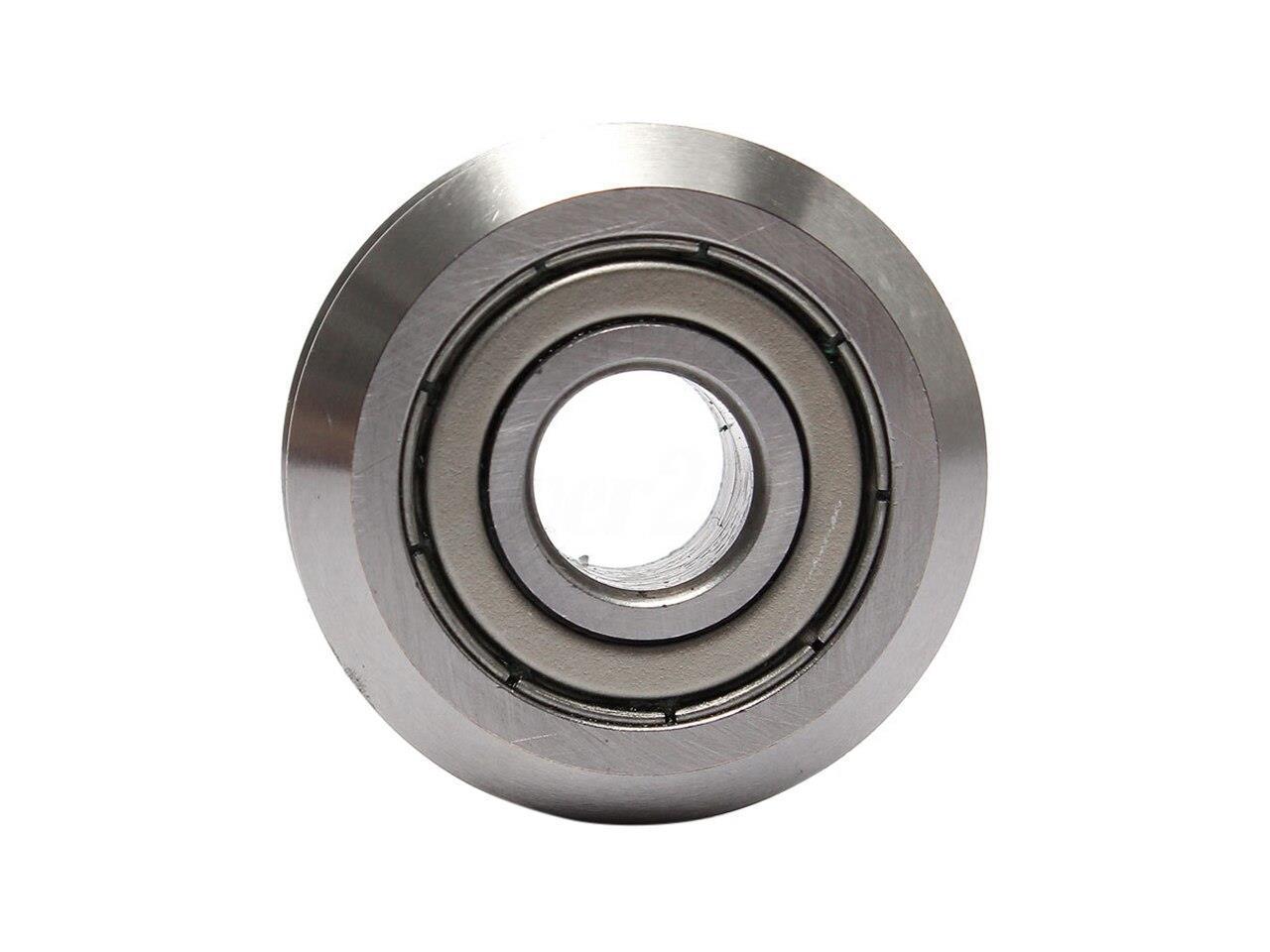 W1 Deep V Groove W-rail Guide Line Track Pulley Rollers Ball Bearings Steel  R7L8 Motors Vehicle Parts  Accessories HE8623942