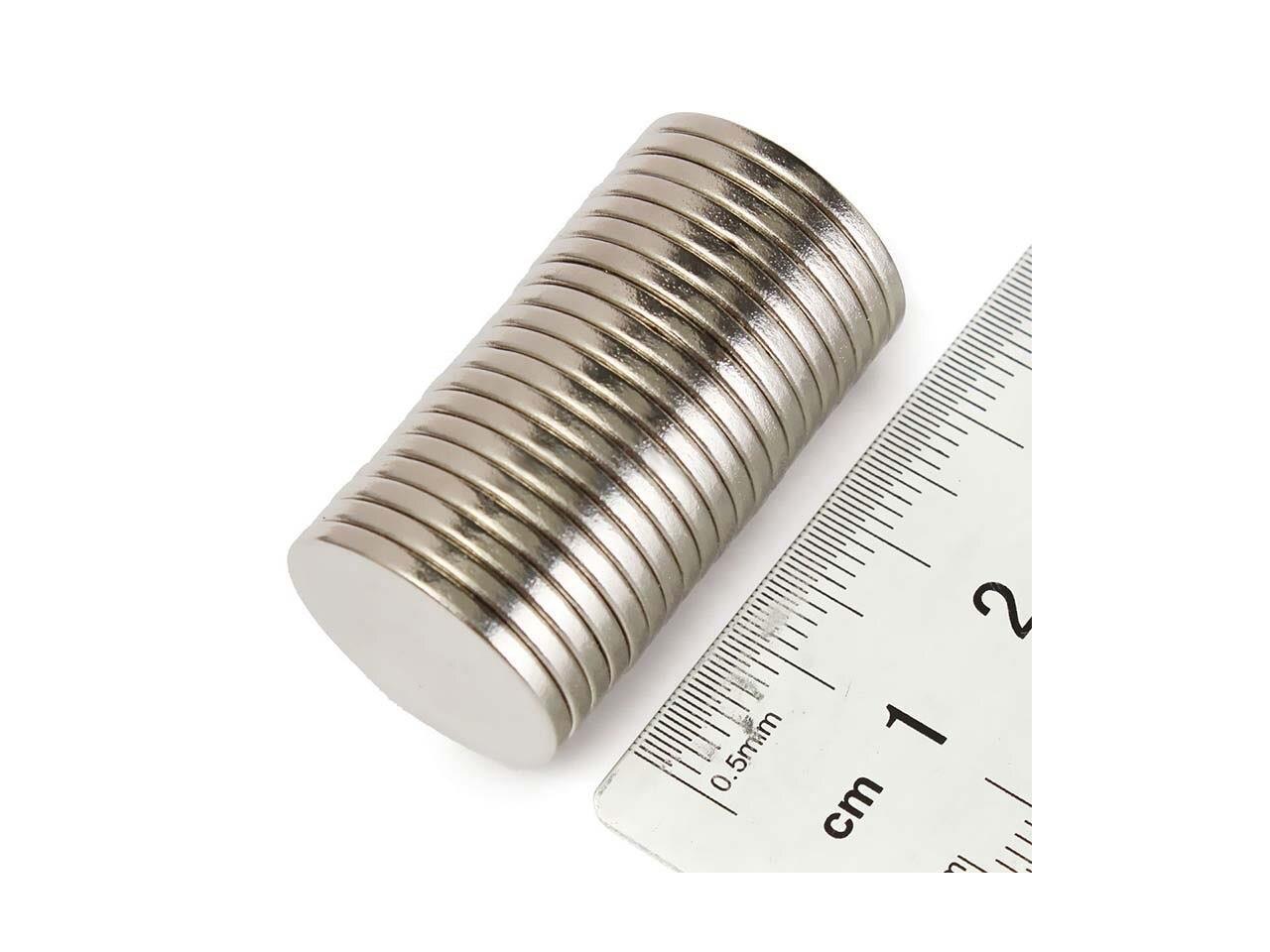 10PCS Strong Rare Earth Round Cylinder Neodymium Fridge Magnet 10x5mm N52 
