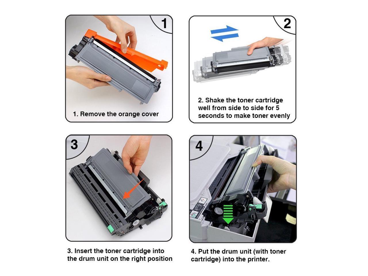 Brother TN630 Toner Cartridge Compatible for TN660 HL2340dw MFC