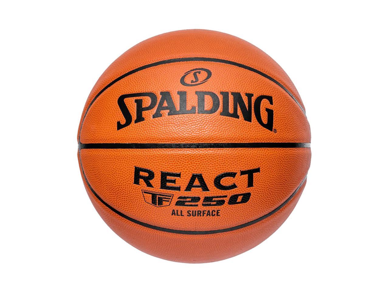 Spalding REACT TF-250 Composite Basketball - All-Surface Play ...