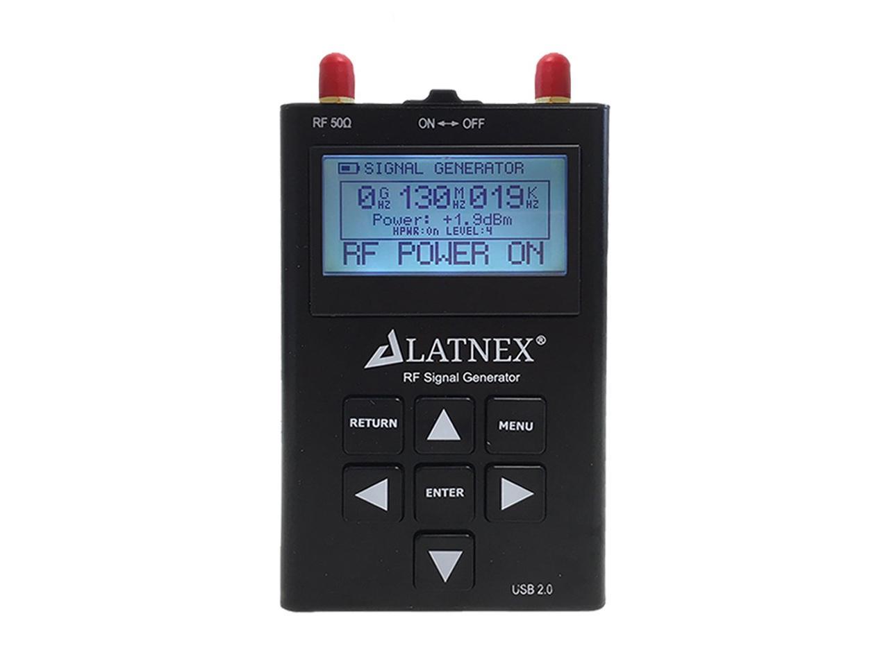 LATNEX RF Signal Generator HF Frequency Explorer Oscillator Source CW Sweep 