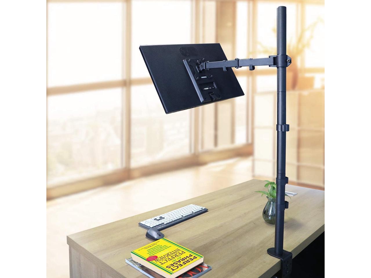 ERGEAR Single Monitor Stand Desk Mount 39 Inch Extra Tall Fully