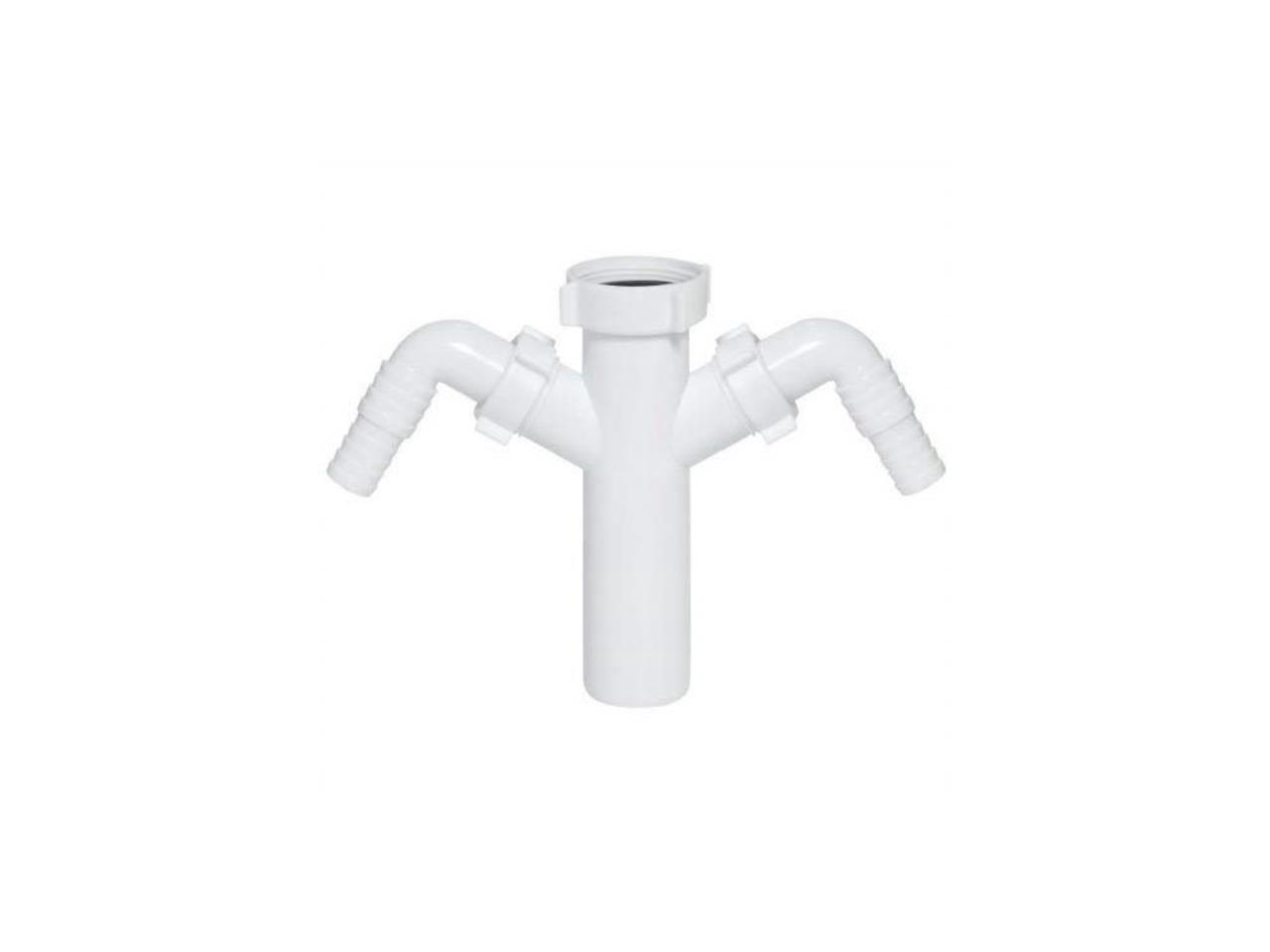 Drain Waste Trap Pipe Connector 1 1/2" BSP x 40mm with Double