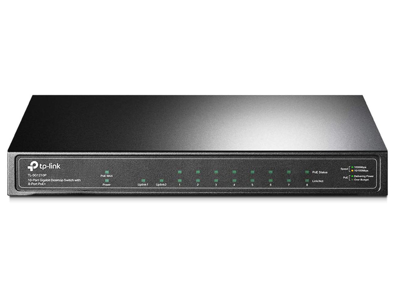 New Tp Link Tl Sg P Port Gigabit Desktop Switch With Port Poe