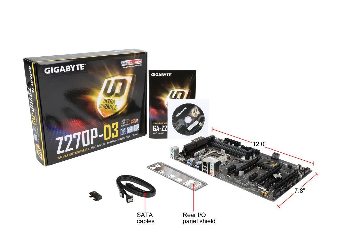 Gigabyte z270p d3 совместимость