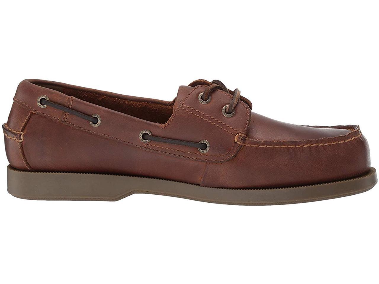 Dockers Castaway Mens Size 12 Brown Wide Moc Leather Boat Shoes New ...