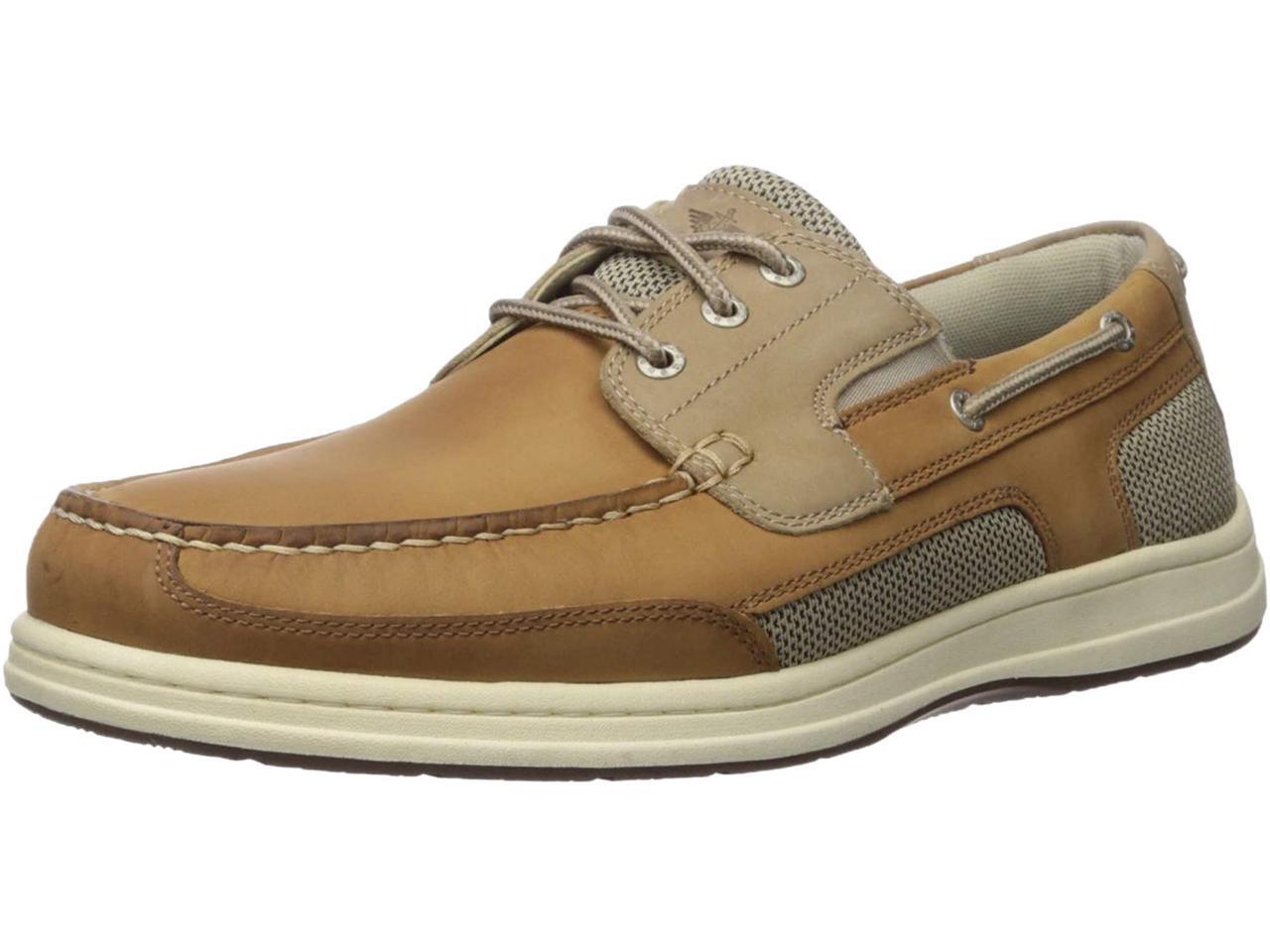 Dockers Mens Beacon Leather Casual Classic Boat Shoe with Stain
