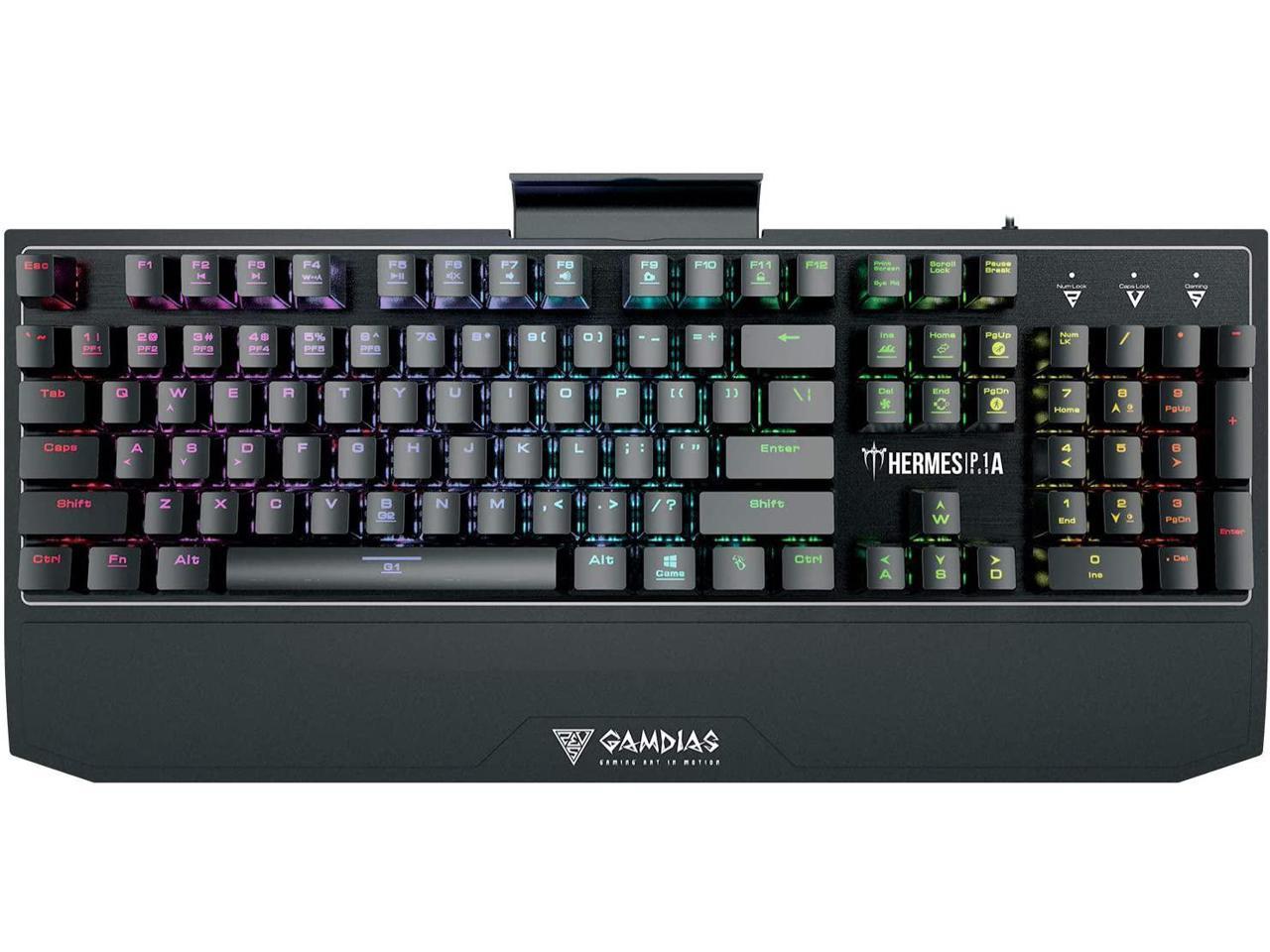 gamdias hermes p1a mechanical rgb gaming keyboard